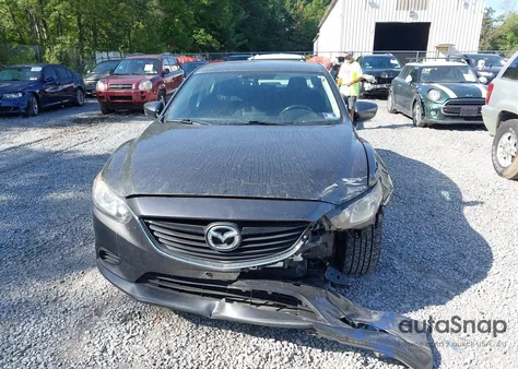 2017 Mazda 6 Sport из США, поврежденный, VIN JM1GL1U50H1137771